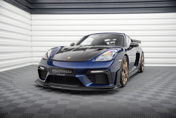 Splitter Przedni Maxton Porsche 718 Cayman GT4 RS 982c