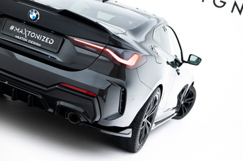 Splittery Tylne Boczne V.8 Maxton BMW 4 M-Pack G22 / G23 / G22 Facelift / G23 Facelift
