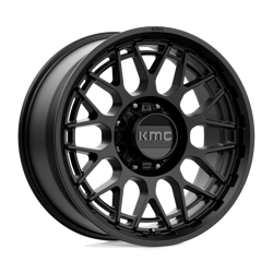 Felga aluminiowa 20" KMC KM722 TECHNIC 20x9 ET18 8x180 Satin Black