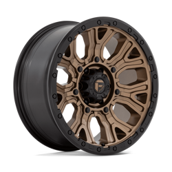 Felga aluminiowa 20" Fuel Traction 20x9 ET1 6x135 Matte Bronze With Black Ring