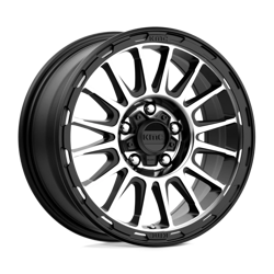 Felga aluminiowa 16" KMC Impact 16x8 ET0 6x139,7 Satin Black Machined