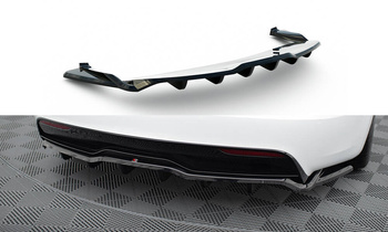 Splitter Tylny Środkowy (Z Dyfuzorem) V.2 Maxton Tesla Model S Plaid Mk1 Facelift