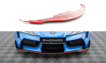 Splitter przedni Maxton V3 Toyota Supra MK5 (czarny połysk)