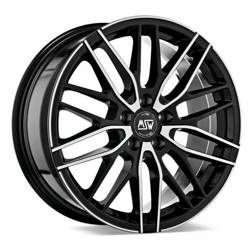 Felga aluminiowa 18" MSW 72 18x8 ET42 5x112 Gloss Black Full Polished