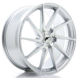 Felga aluminiowa 20" Japan Racing JR36 20x8,5 ET20-45 5H BLANK Silver Machined Face