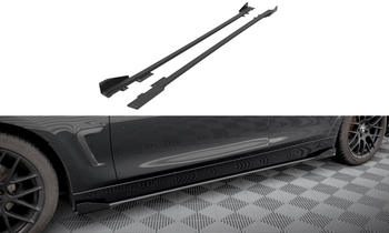 Dokładki progów Street Pro + Flaps Maxton BMW 4 Gran Coupe F36