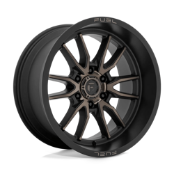 Felga aluminiowa 20" Fuel Clash 20x9 ET1 8x180 Matte Black Double Dark Tint