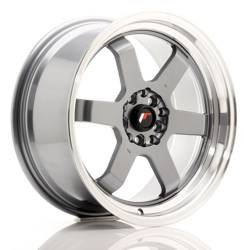 Felga aluminiowa 17" Japan Racing JR12 17x8 ET33 5x100/114 Gun Metal w/MachinedLip