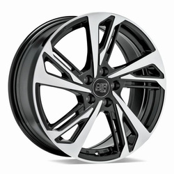 Felga aluminiowa 16" MSW 60 16x6,5 ET46 5x114,3 Gloss Black Full Polished