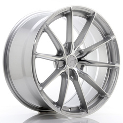 Felga aluminiowa 20" Japan Racing JR37 20x10 ET25 5x112 Silver Machined Face