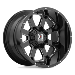 Felga aluminiowa 20" XD Buck 25 20x9 ET0 8x165,1 Gloss Black Milled
