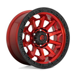 Felga aluminiowa 18" Fuel Covert 18x9 ET-12 6x135 Candy Red Black Bead Ring