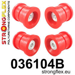 Zestaw tulei tylnego wózka X3 X4