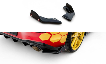 Splittery Tylne Boczne V.1 + Flaps Maxton Volkswagen Golf GTI Clubsport Mk8 / Mk8 Facelift