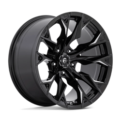 Felga aluminiowa 20" Fuel Flame 20x10 ET-18 5x139,7 Gloss Black Milled