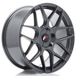 Felga aluminiowa 18" Japan Racing JR18 18x8,5 ET20-45 5H BLANK Hyper Gray