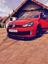 Splitter przedni Maxton Volkswagen Golf MK6 GTI 35th (czarny połysk)