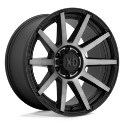 Felga aluminiowa 20" XD Outbreak 20x9 ET0 5x127 Satin Black With Gray Tint