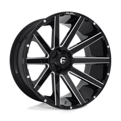 Felga aluminiowa 24" Fuel Contra 24x12 ET-44 6x135/139,7 Gloss Black Milled