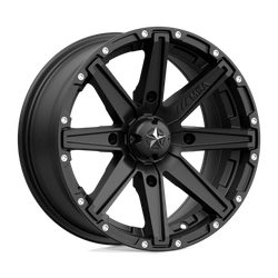 Felga aluminiowa 15" MSA Offroad Wheels M33 CLUTCH 15x7 ET10 4x110 Satin Black