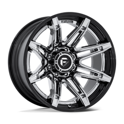 Felga aluminiowa 20" Fuel 1PC FC401 BRAWL 20x10 ET-18 8x180 Chrome