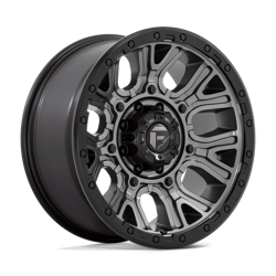 Felga aluminiowa 20" Fuel Traction 20x9 ET1 8x165,1 Matte Gunmetal With Black Ring