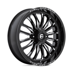 Felga aluminiowa 22" Fuel D821 ARC UTV 22x7 ET13 4x137 Gloss Black Milled