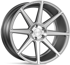 Felga aluminiowa 20" Ispiri Wheels ISR8 20x9 ET35 5x120 Satin Silver Machined