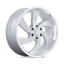Felga aluminiowa 22" US Mag U134 DESPERADO 22x9 ET25 6x139,7 Silver Brushed Face Milled Diamond Cut Lip
