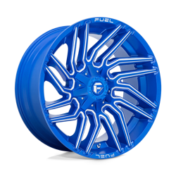 Felga aluminiowa 22" Fuel Typhoon 22x10 ET-18 8x180 Anodized Blue Milled