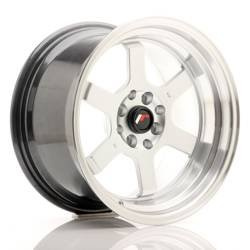 Felga aluminiowa 16" Japan Racing JR12 16x9 ET10 4x100/114 Hyper Silver w/MachinedLip
