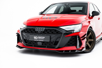 Karbonowy Splitter Przedni Prepreg Maxton Audi RS3 Sedan 8Y Facelift