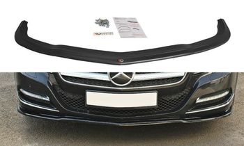 Splitter przedni Maxton V1 Mercedes CLS C218 (czarny połysk)