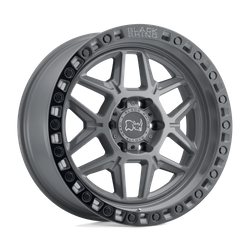 Felga aluminiowa 17" Black Rhino Kelso 17x9 ET-18 5x114,3 Battleship Gray W/ Black Ring