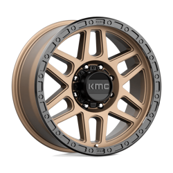 Felga aluminiowa 17" KMC Mesa 17x9 ET18 8x165,1 Matte Bronze With Black Lip