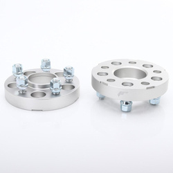 Dystanse przykręcane ze szpilkami JR Wheels JRWA3 Adapters 15mm 5x100 56,1 56,1 Silver