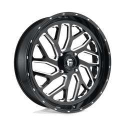 Felga aluminiowa 24" Fuel D581 TRITON 24x7 ET13 4x137 Gloss Black Milled