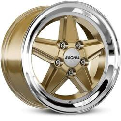 Felga aluminiowa 15" Ronal R9 15x7" ET23 5x112 Złoty