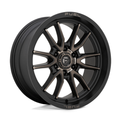 Felga aluminiowa 20" Fuel Clash 20x9 ET1 6x139,7 Matte Black Double Dark Tint