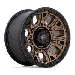 Felga aluminiowa 17" Fuel Traction 17x9 ET1 6x139,7 Matte Bronze With Black Ring