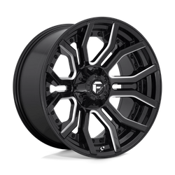 Felga aluminiowa 20" Fuel Rage 20x10 ET-18 6x135/139,7 Gloss Black Milled