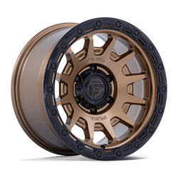Felga aluminiowa 17" Fuel FC884 FORTRESS 17x8,5 ET25 6x139,7 Matte Bronze W Gloss Black Lip