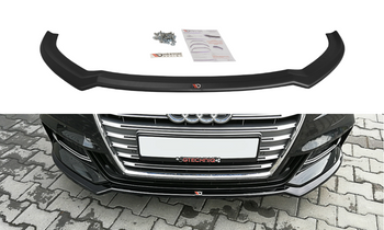 Splitter Przedni V.2 Maxton Audi S3 / A3 S-Line 8V FL Sedan
