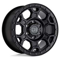Felga aluminiowa 17" Black Rhino Midhill 17x8 ET45 6x130 Matte Black W/ Gunmetal Bolts