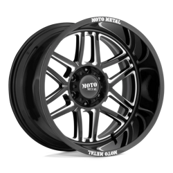 Felga aluminiowa 20" Moto Metal MO992 FOLSOM 20x9 ET18 6x139,7 Gloss Black Milled