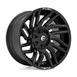 Felga aluminiowa 20" Fuel Typhoon 20x10 ET-18 6x135/139,7 Gloss Black