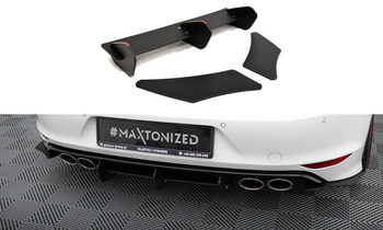 Dyfuzor tylny i Splittery tylne boczne Maxton Volkswagen Golf MK7 R Hatchback
