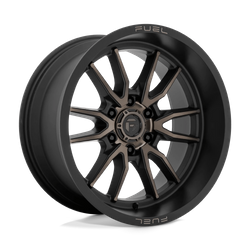 Felga aluminiowa 17" Fuel Clash 17x9 ET-12 6x135 Matte Black Double Dark Tint