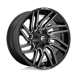 Felga aluminiowa 22" Fuel Typhoon 22x10 ET-18 8x165,1 Gloss Black Milled