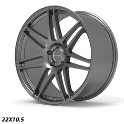 Felga aluminiowa 22" Strom STR3 22x10,5 ET40 5x120 Gloss Gun Metal